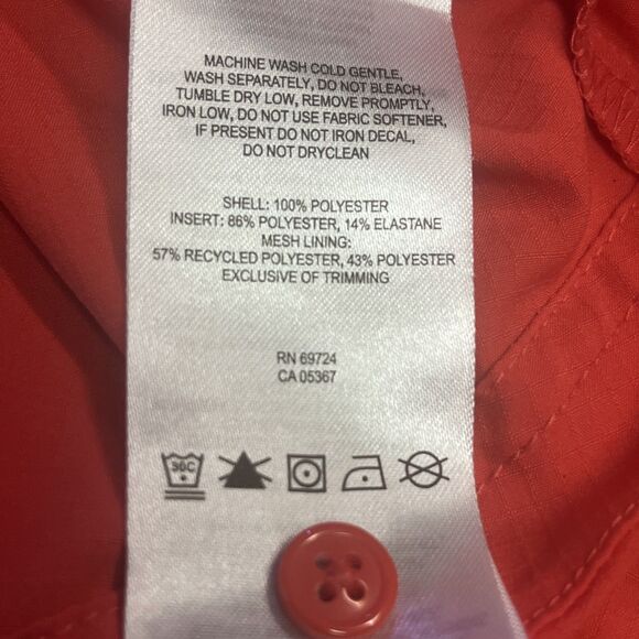 Columbia Women's PFG Omni-Shade Long Sleeve Sun Protection Button-Up Shirt XL - Picture 8 of 8